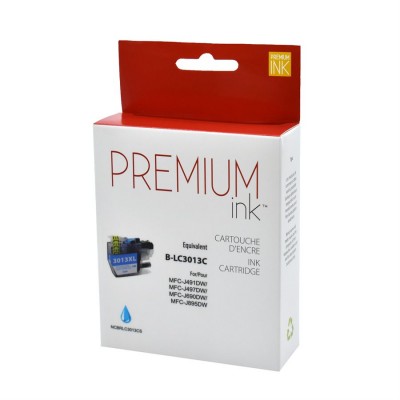 Brother LC3013XL cyan compatible Premium Ink